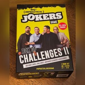 Tru TV Impractical Jokers Game Box of Challenges II